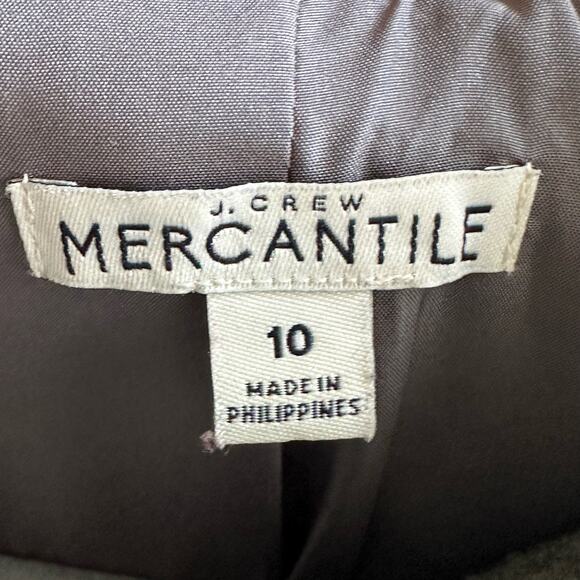 J. Crew Mercantile Vail Faux Fur Gray Wool Parka Coat - Picture 6 of 8